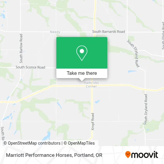 Marriott Performance Horses map