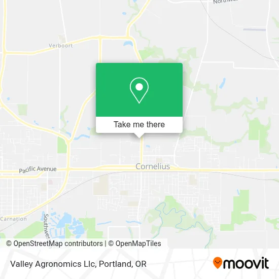 Valley Agronomics Llc map