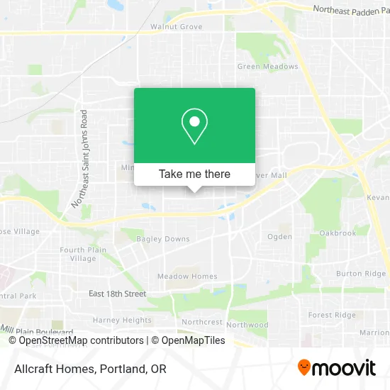 Allcraft Homes map