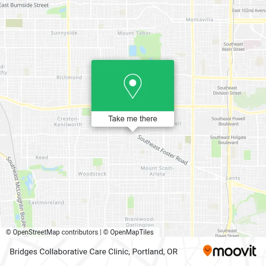 Bridges Collaborative Care Clinic map