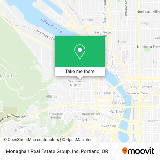 Monaghan Real Estate Group, Inc map