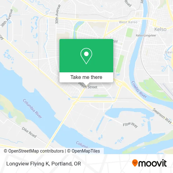 Longview Flying K map