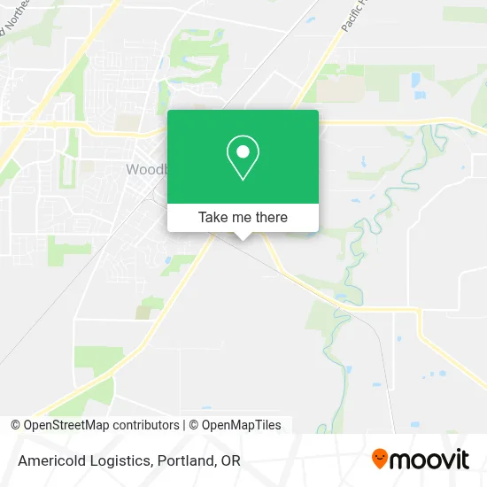 Americold Logistics map