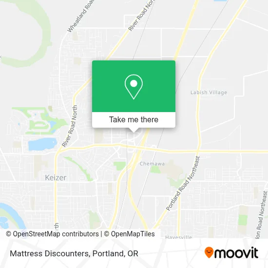 Mattress Discounters map