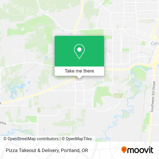 Pizza Takeout & Delivery map