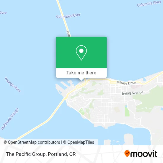 The Pacific Group map