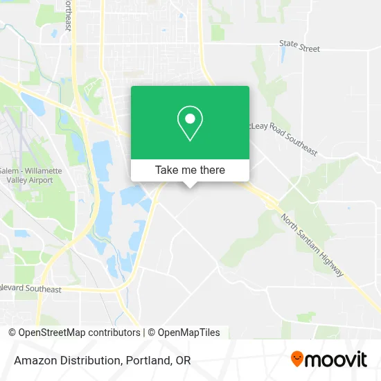 Amazon Distribution map