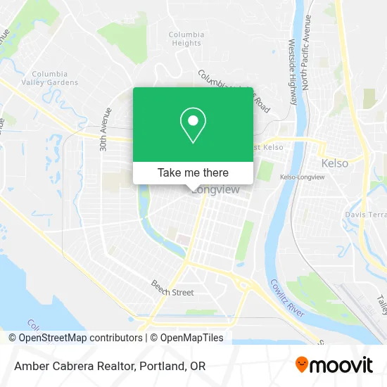 Amber Cabrera Realtor map