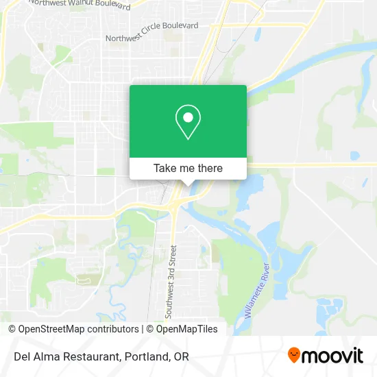 Del Alma Restaurant map