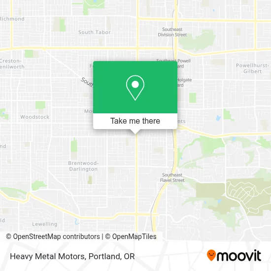 Heavy Metal Motors map