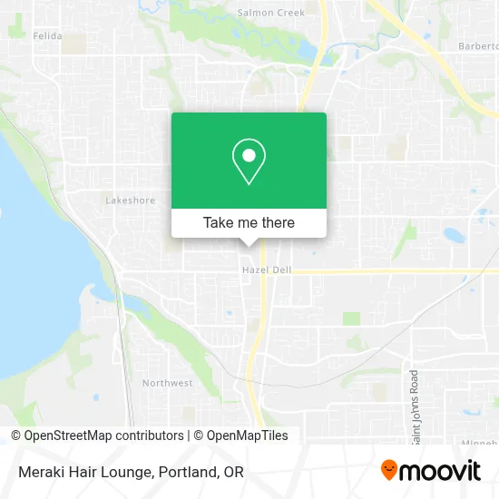 Meraki Hair Lounge map