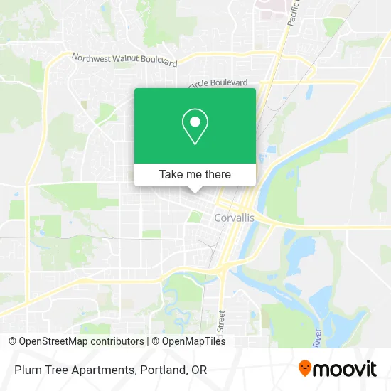 Plum Tree Apartments map