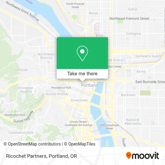 Ricochet Partners map
