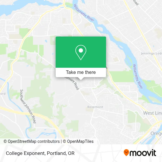 College Exponent map