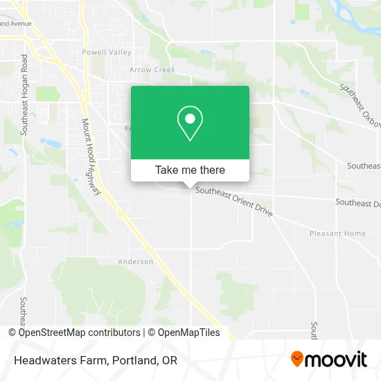 Headwaters Farm map