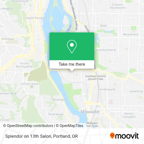 Splendor on 13th Salon map