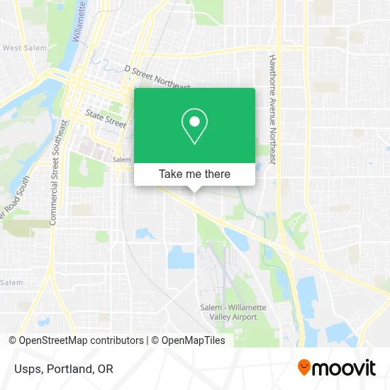 Usps map