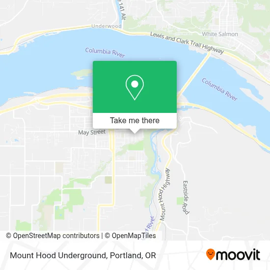 Mount Hood Underground map