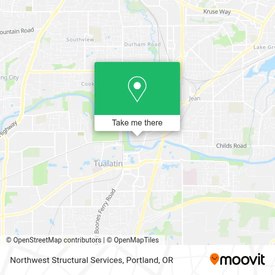 Northwest Structural Services map