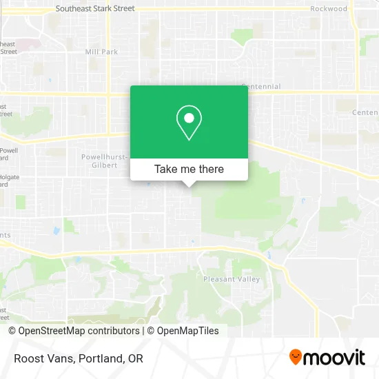 Roost Vans map
