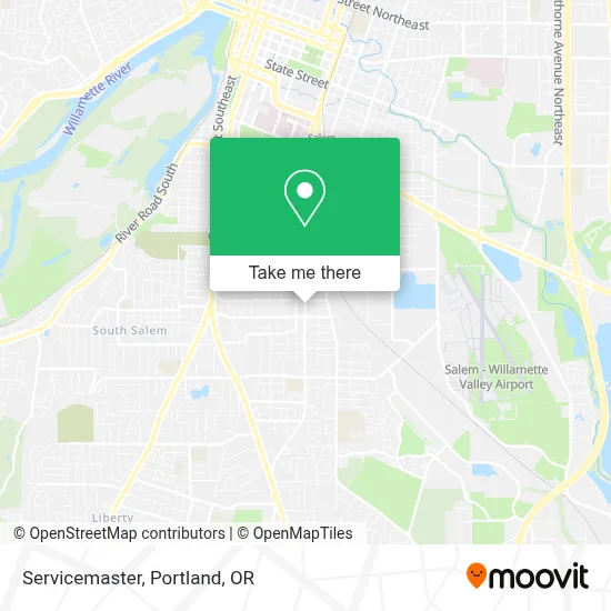 Servicemaster map