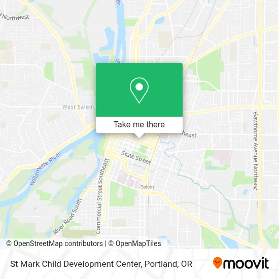 St Mark Child Development Center map