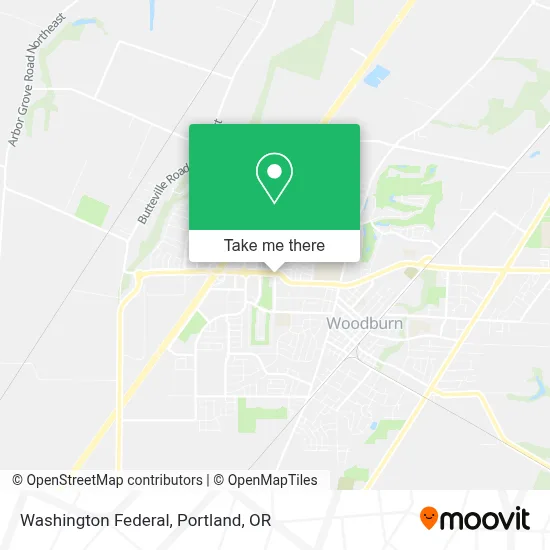 Washington Federal map