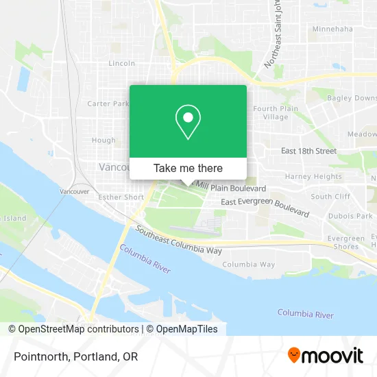 Pointnorth map