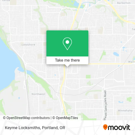 Keyme Locksmiths map