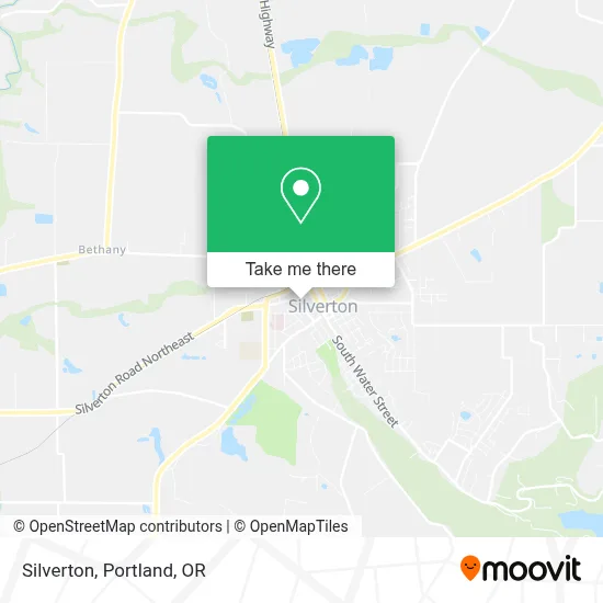 Silverton map