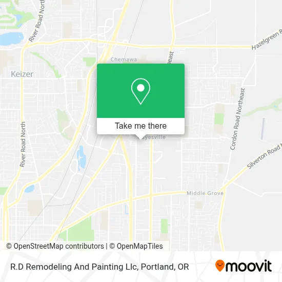 R.D Remodeling And Painting Llc map