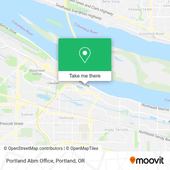 Portland Abm Office map