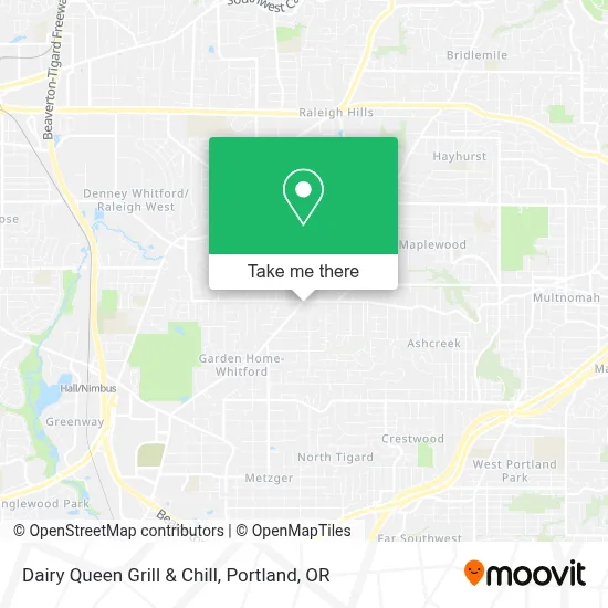 Dairy Queen Grill & Chill map
