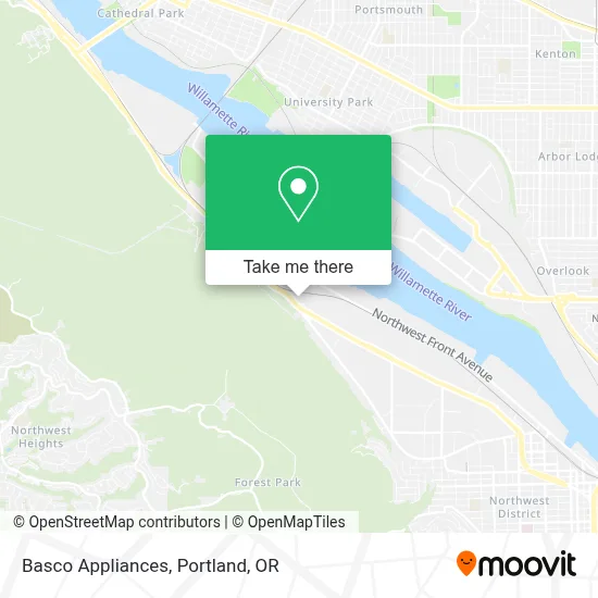 Basco Appliances map