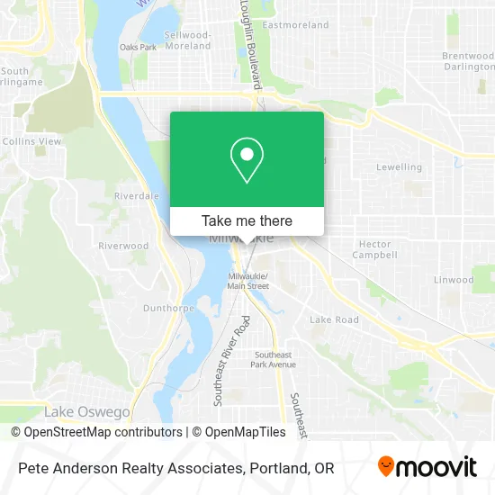 Pete Anderson Realty Associates map
