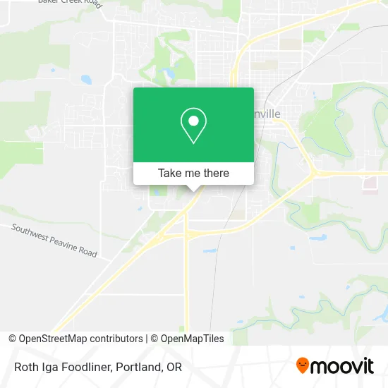 Roth Iga Foodliner map