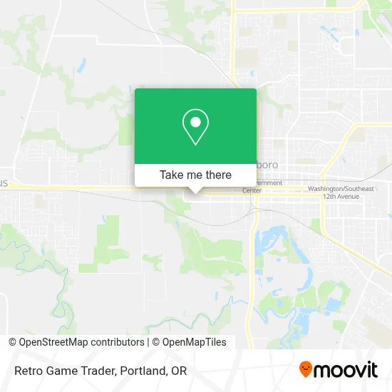 Retro Game Trader map