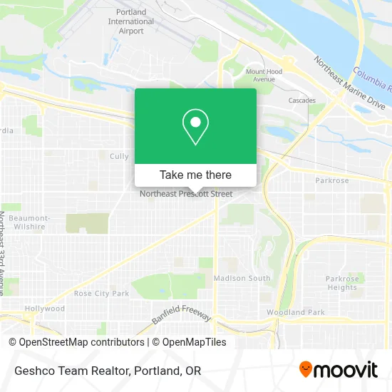 Geshco Team Realtor map