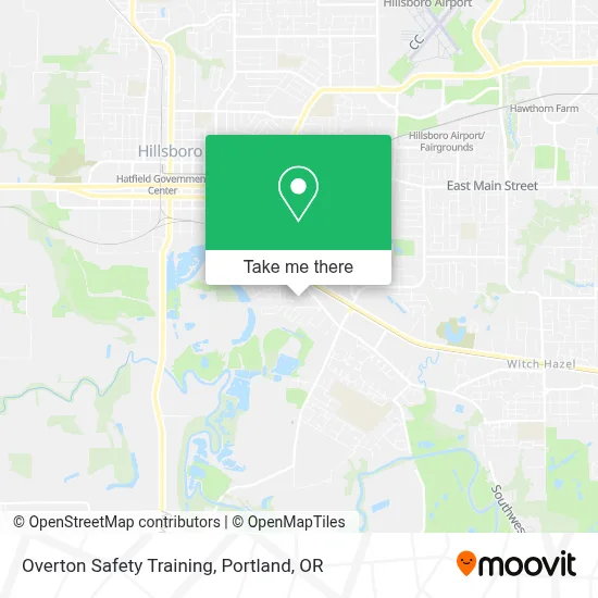 Overton Safety Training map