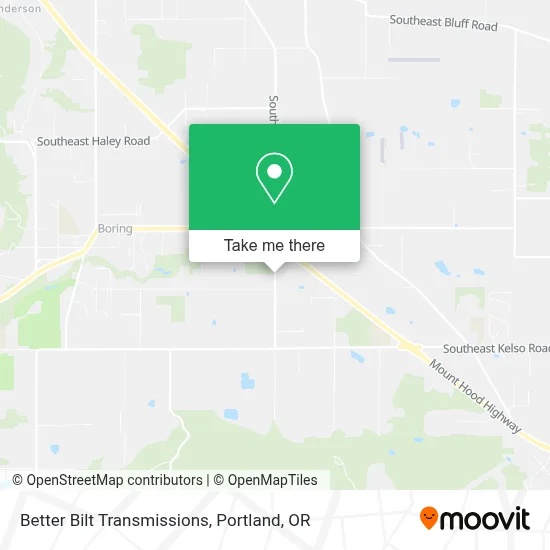Better Bilt Transmissions map