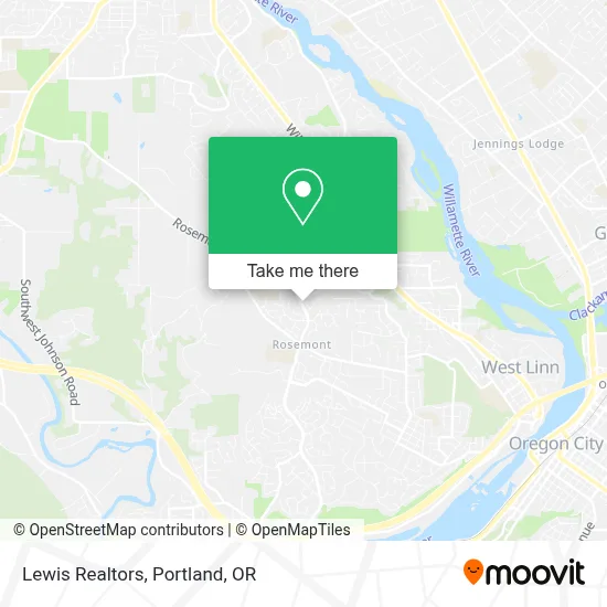Lewis Realtors map
