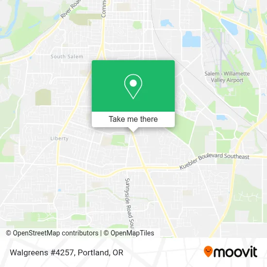 Walgreens #4257 map