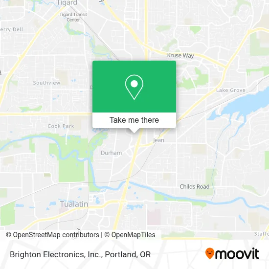 Brighton Electronics, Inc. map