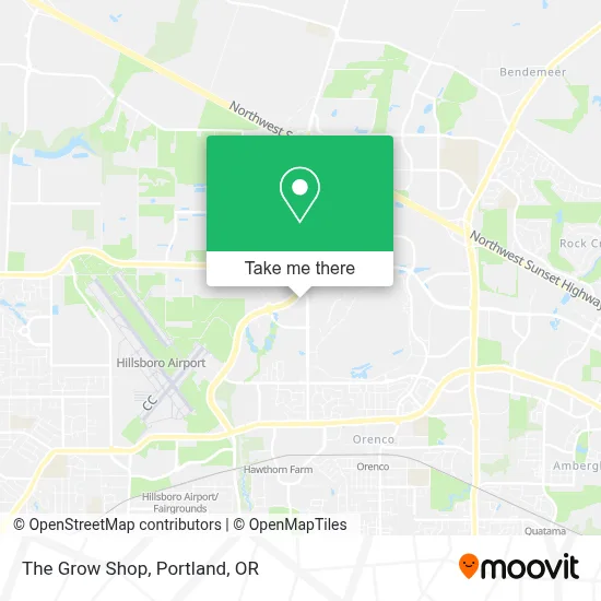 The Grow Shop map