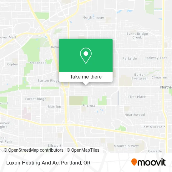 Luxair Heating And Ac map