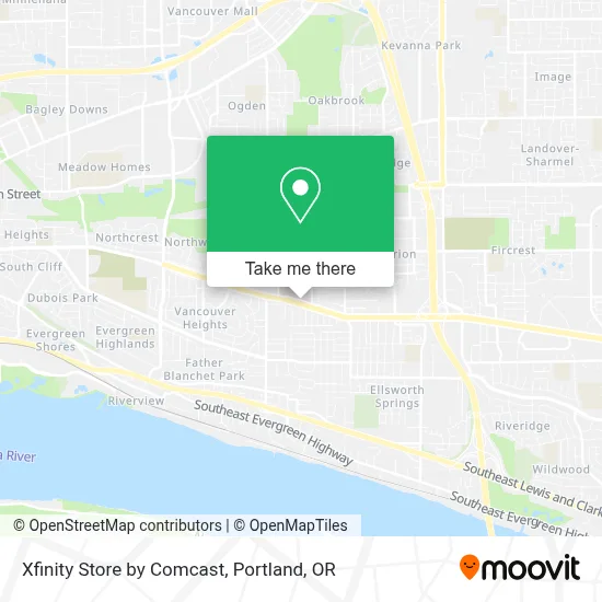 Xfinity Store by Comcast map