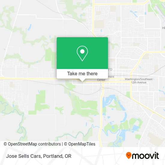 Jose Sells Cars map