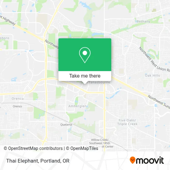 Thai Elephant map