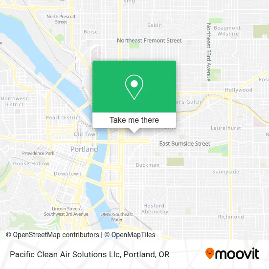 Pacific Clean Air Solutions Llc map