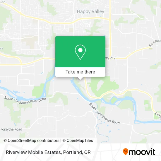 Riverview Mobile Estates map